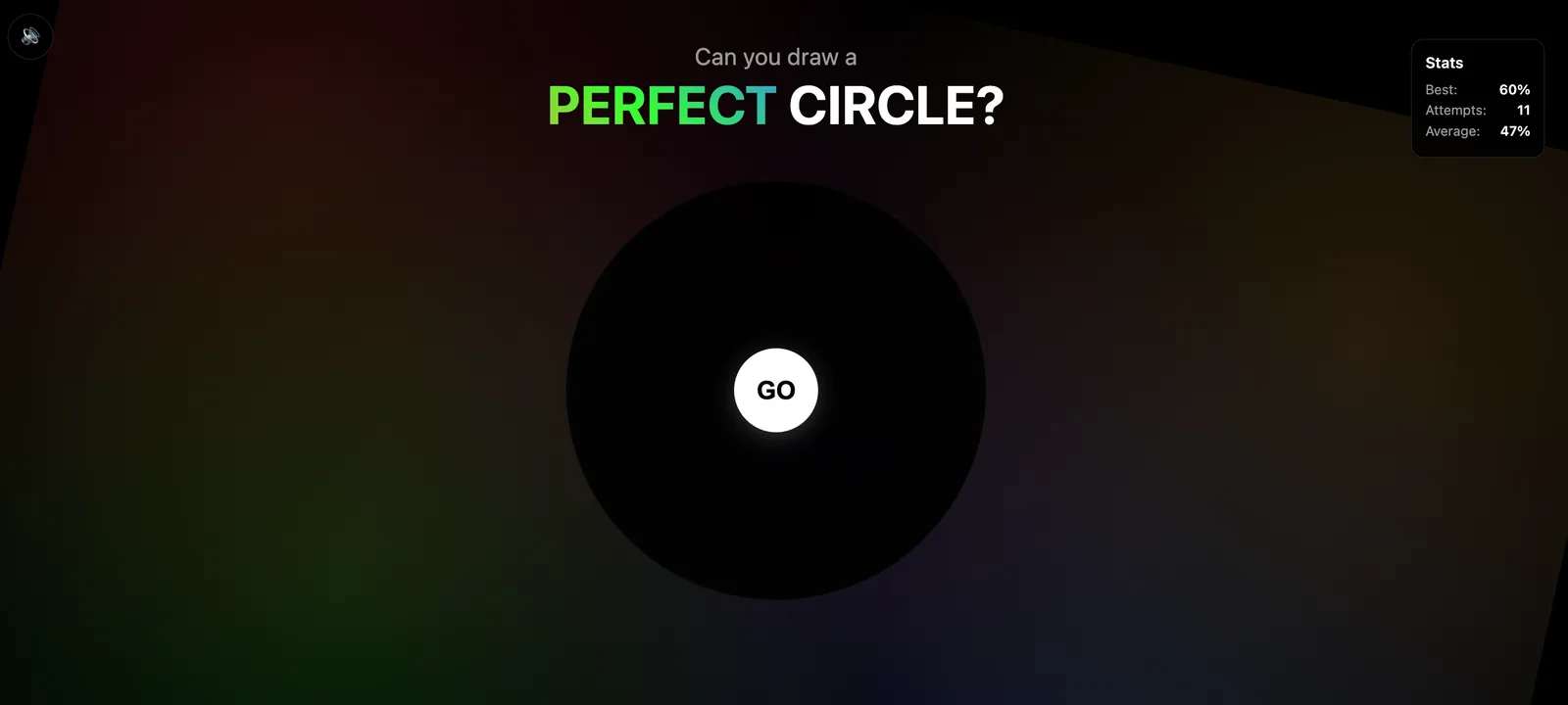 perfect circle game — Perfect Circle Game - Can You Draw a Perfect Circle?